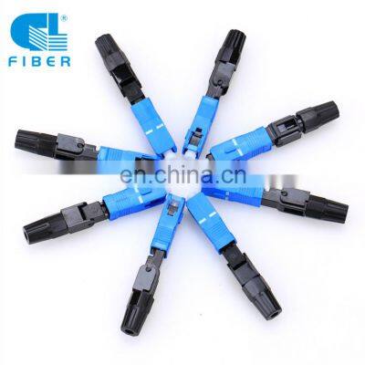 Hot selling apc optic fiber ftth fiber optic fast connector fast connector sc apc