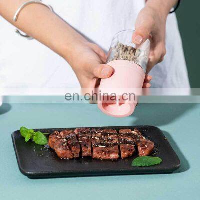Wholesale 2021 New Arrival Custom Logo Modern 100ml Glass Onion Manual Pepper Grinder photo-5