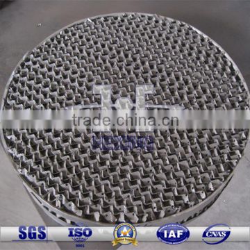 316L Stainless Steel Metal Corrugated Packing for Distillation Tower