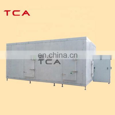 Efficient and good quality CE fluidized bed IQF tunnel freezer fish