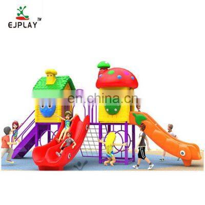 Kids Outdoor Playground Equipment Middle School Plastic Outdoor Cheap Children's Playground Slides