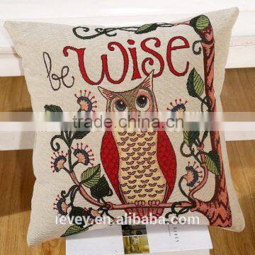 animal design linen beautiful linen cushion cover