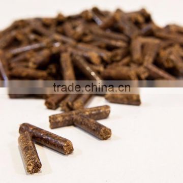 Oupusen 8 mm Indonesia bulk iron wood pellets