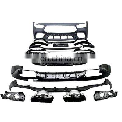 Brilliant Quality Auto Car Full Bodykits Upgrad Facelift  Front Bumper for AMGGT43