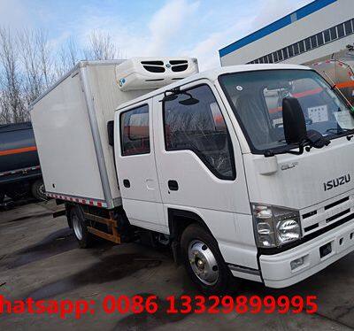 HOT SALE! ISUZU Brand 4*2 LHD Double Cabs 1.5T-2T Refrigerated Truck for Sale, photo-2