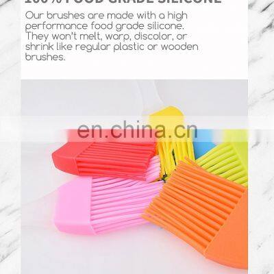 Heat Resistant Kitchen Utensils Bakeware Tool Silicone Bbq Grill Pastry Basting Oil Brush For Cooking photo-4
