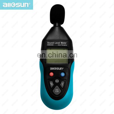 All-sun EM2242 Digital Sound Level Meter 30-130dB Handheld Noise Detector LCD Display Handheld Sonic Wave Tester Sound Meter