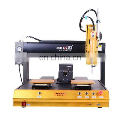 Four-axis automatic screw machine, automatic screwing machine, desktop screwing robot arm