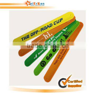 Eco-friendly and heat transfer printing Slap-Wrap Wrist Band