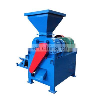 Coal dust briquette press machine coal charcoal coke roller briquette machine price