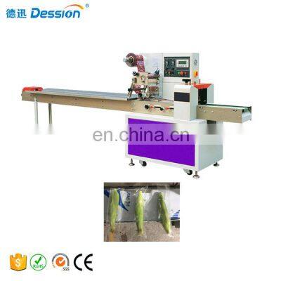 sweet corn packing fresh vegetable wrapping machine