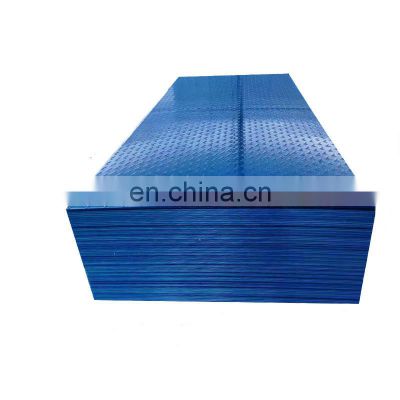 UHMWPE Plastic Ground Protection Mats Heavy Duty Mud Ground Plates