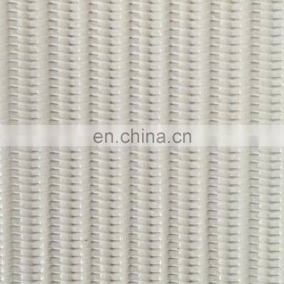Heavy Duty White Waterproof PVC Vinyl Coated Polyester 500gsm Mesh Fabric for Outdoor Furniture photo-3