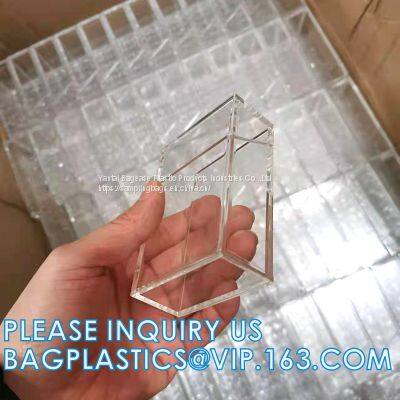 Portable Acrylic Pack Tobacco Transparent Flip-top Plastic Cigarette Case High-end Creative Trendy Thick Cigarette Case photo-5