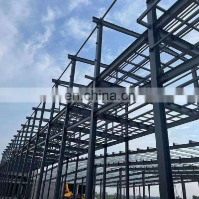 High frequency welding Q235H steel Steel structure construction works Galvanized section steel