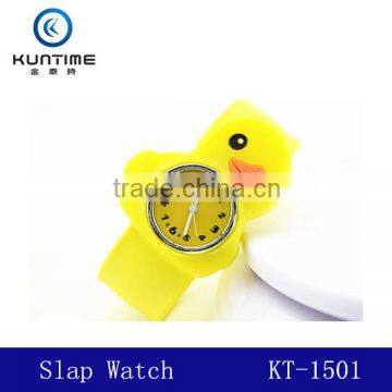 original slap watch rubber duck slap watch silicone slap watch