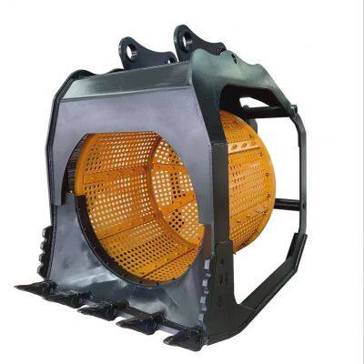 ZHONG XIE engineering and construction machinery hydraulic rotary screen bucket