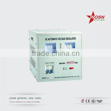 Analog Display single phase SVR-5000VA with 90-260V voltage stabilizer/regulator