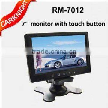 7 inch TFT-LCD monitor,Stand-alone minitor with touch button