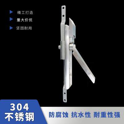 Weak Road Lock MS830 Weitu Cabinet Door Lock Heaven and Earth Link Lock Key Crescent Lock photo-3