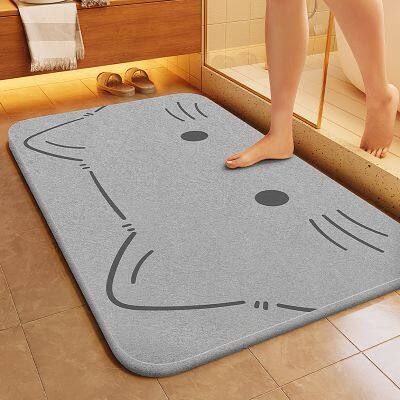 extra large fast dry natural diatomaceous earth stone bath mat factory