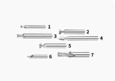 Solid Carbide End Mill Dovetail Milling Cutter Customized Dovetail Type T-Type Milling Cutter Non-Standard Cutting Tool