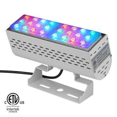 UL ETL Listed 50W 100W 150W DMX512 Wireless RGB RGBW 5 Years Warranty Flood Light photo-5