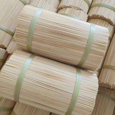Manufacturer Wholesale Disposable 1.3mm Round Bamboo Stick for Making Incense 8/9/12/11''