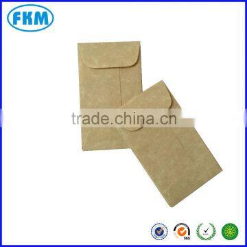 coin/seed/ bussiness card mini envelopes with gummed flap