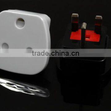 13A fused SAA BSI Approved South Africa Type M to Ireland UK HK Type G travel adapter converter