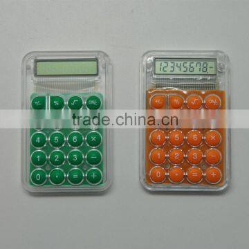Promotional electronic pocket 8 digit calculator, solar mini calculator wholesale