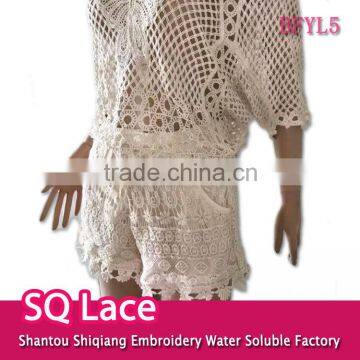 Ladies Hot/embroidery Flower Shorts/water Soluble Lace Shorts for Girls