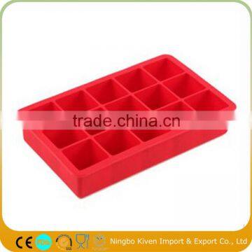 BPA Free Square Shaped Silicone Ice Cube Tray photo-2