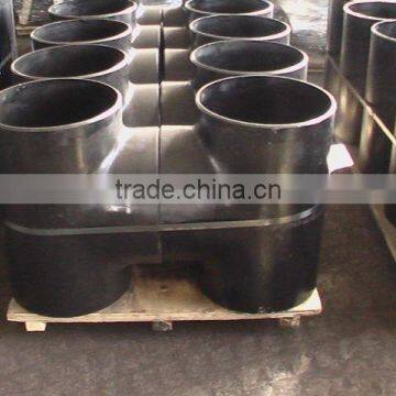 tee//ASTM A234 WPB b16.9 seamless & Butt welded elbow steel pipe elbow