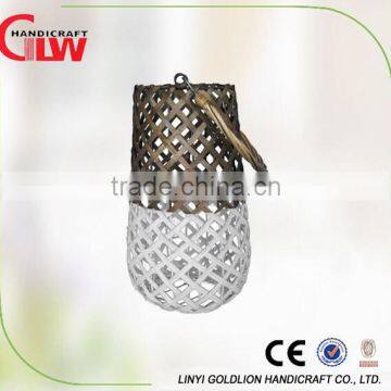 Large garden wicker lantern,Handicrafts candle holders