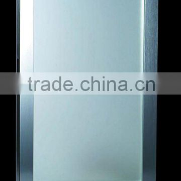 kitchen cabinet aluminum frame glass door (GL8255)