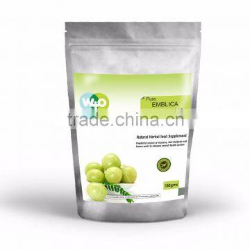 GMP Certified Natural Emblica officinalis (Amla) Powder Manufacturer