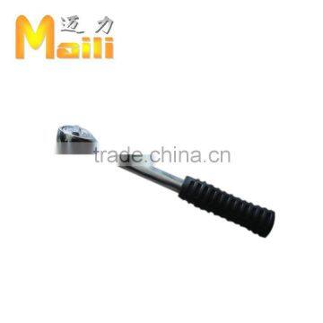 Reversible ratchet wrench flex handle Black handle