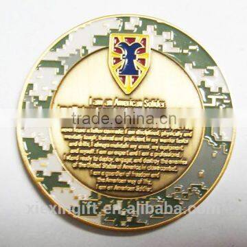 2015 Newest Die Casting Gold Silver Plated 3D Gold Eagle Replica Coins photo-4