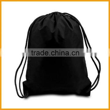 210D Polyester Plain Custom Design Your Own Drawstring Backpack