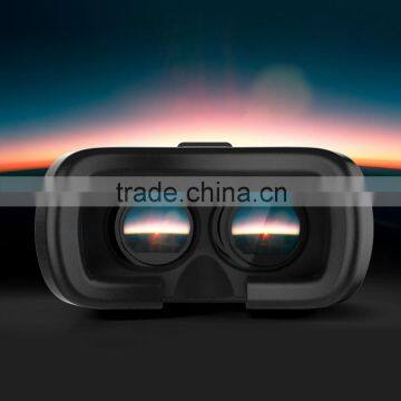 OEM Google Cardboard Box for 4.7-6 inches Smartphone Blue Film Sex Video Case for 3D Glasses