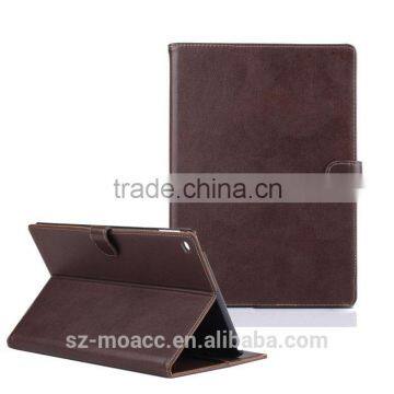 Crazy Horse stand Genuine leather case for ipad air 2 with card holder
