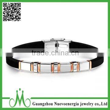 Elegant Products Charm Design Bracelet Silicone Bracelets