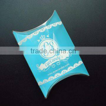 PVC Plastic Type and Accept Custom Order custom printed pillow box