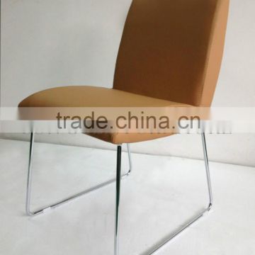 Modern simple design leather dining chair (SZ-DC022)