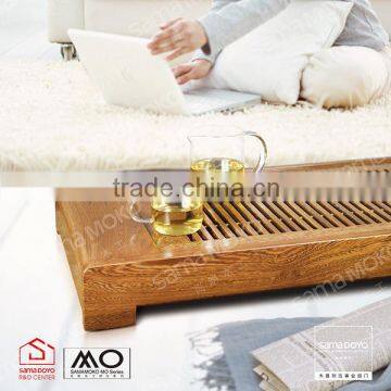 Factory! SAMADOYO High-end Wengue Wooden Tea Tray for sale