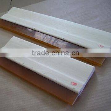 Squeegee Screen Printing Scraper Ink Scratching Tool Wood Handle photo-4