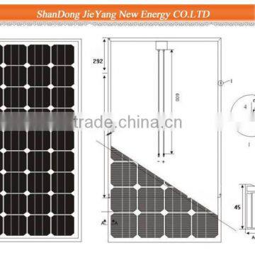 150W Monocrystal Solar Panel for sale