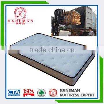 OEM cheap price tight top spring mattress for hotel and hostel