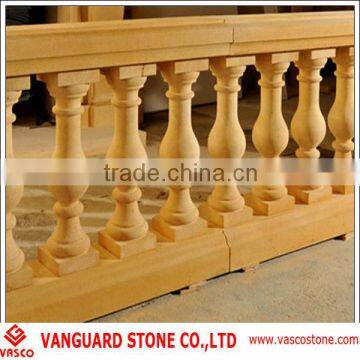 Natural limestone baluster